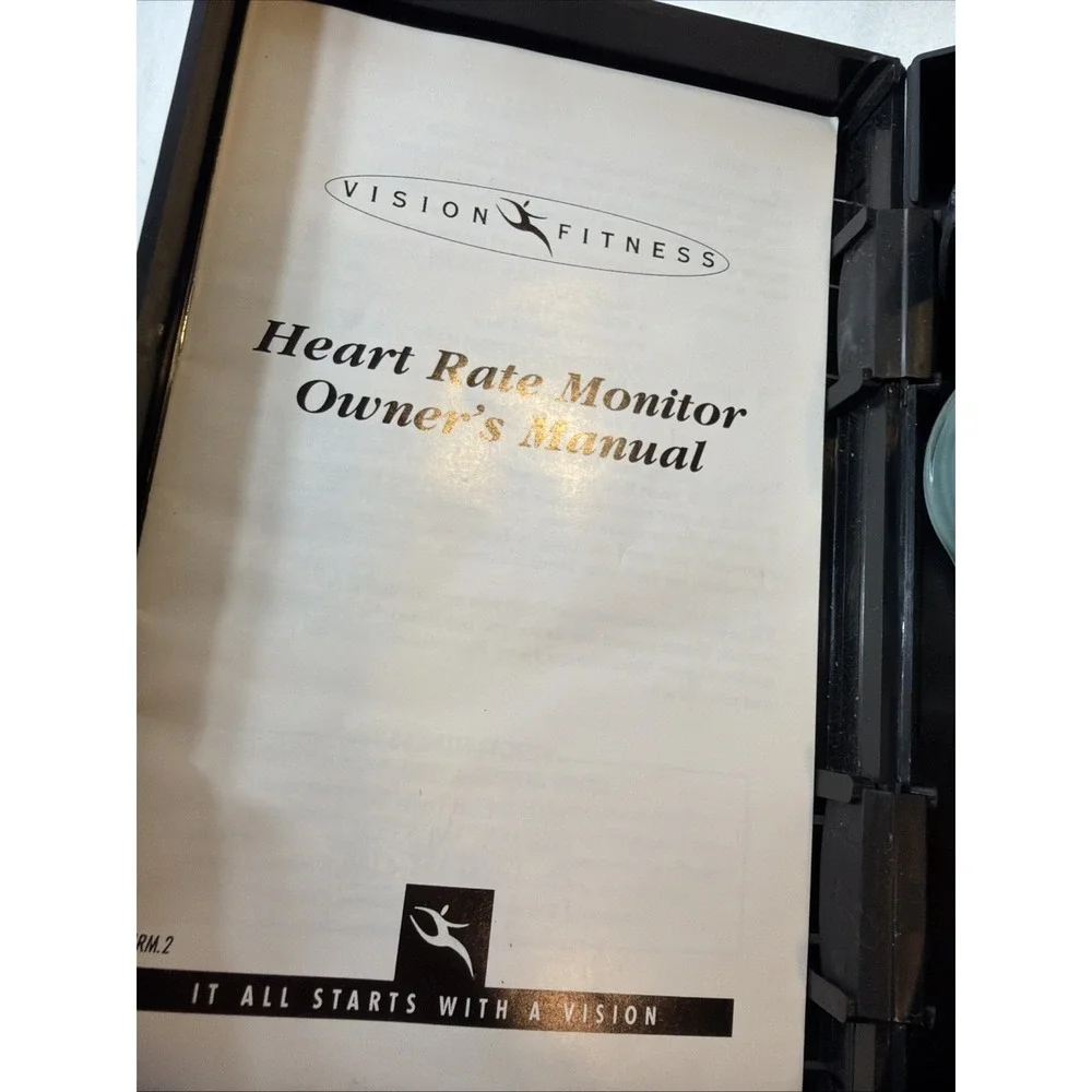 Vision Fitness Heart Rate Monitor Watch And Chest Strap